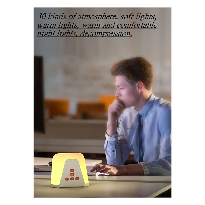 PB-1 مجموعة مصباح جو أداة النوم ألوان مختلفة مصباح جو ضوء الليل