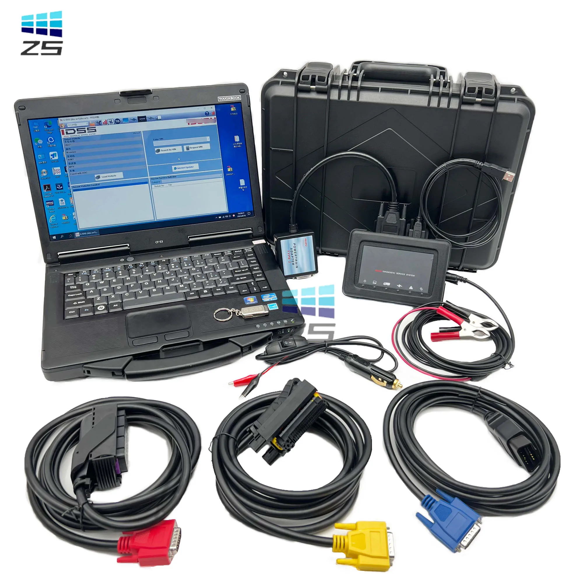 2024 for Isuzu IDSS Diagnostic Kit G-IDSS E-IDSS for Isuzu Vehicles Excavator Truck Diagnostic Scanner Tool