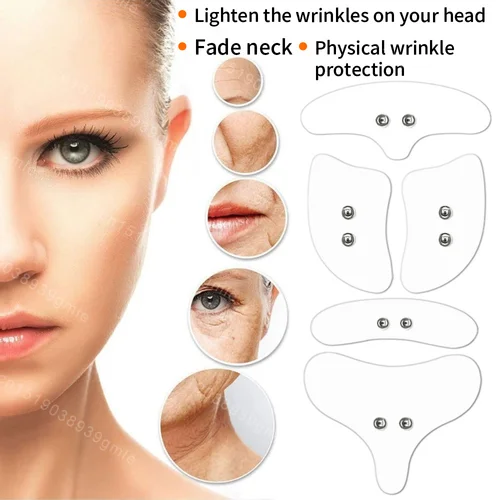 Imagen 2 del producto Masajeador de elevación Facial Ems, masaje de belleza para ojos, Estimulador muscular antiarrugas, Estiramiento facial en V, eliminación de papada, estiramiento de la piel