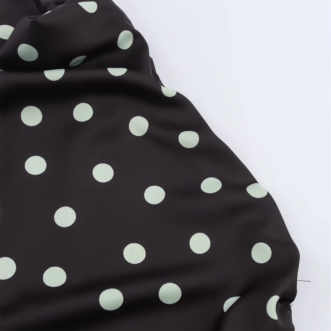 Vestido Midi de satén de seda sin mangas para mujer, vestido Sexy con patrón de Luna, ropa elegante a la moda para mujer