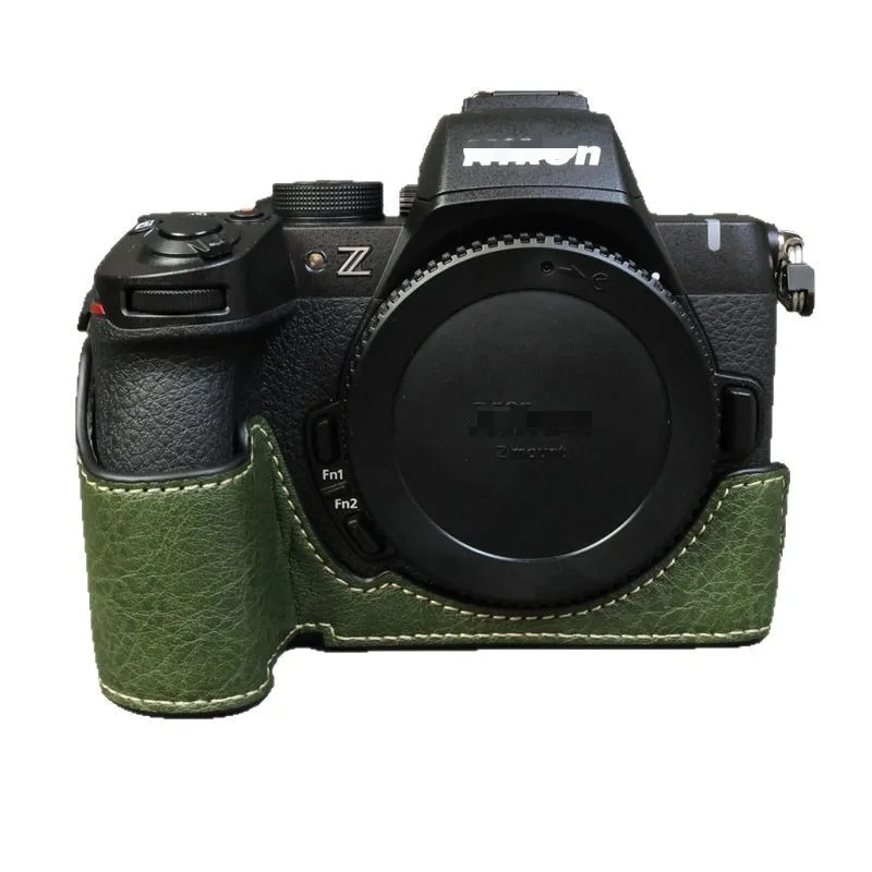 

PU Camera Half Case Body Base Protector for Nikon Z50 II Mirrorless Camera