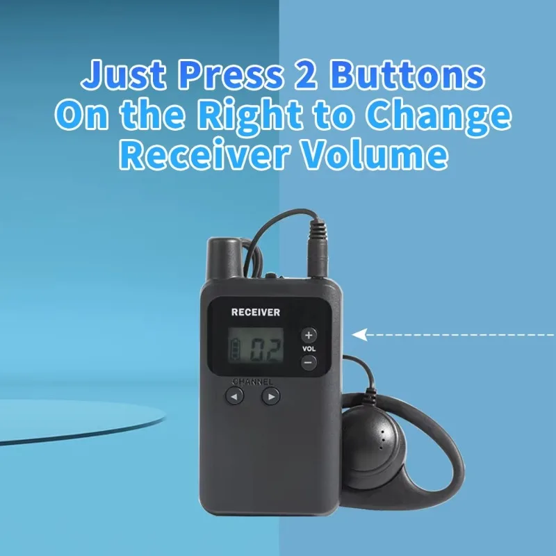 Sistema di guida audio wireless 813R Sistema di guida turistica di vendita caldo per l'insegnamento della conferenza di visita turistica ad alto costo