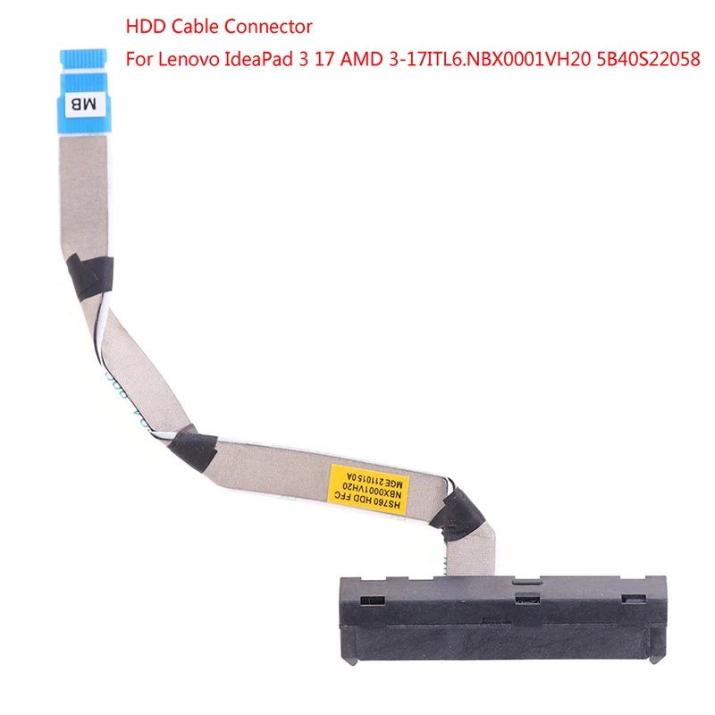 

HDD Cable Laptop SATA HDD Connector Cable For Lenovo IdeaPad 3 17 AMD 3-17ITL6