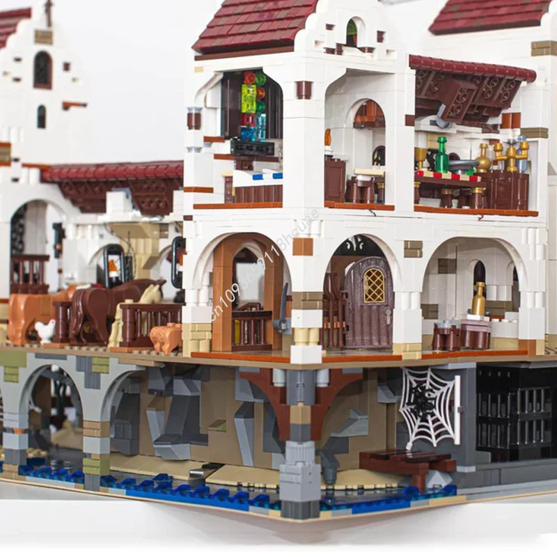 4982 Uds. MOC Eldorado fortaleza piratas modelo bloques de construcción DIY Idea juguete educativo ladrillo regalos de navidad cumpleaños