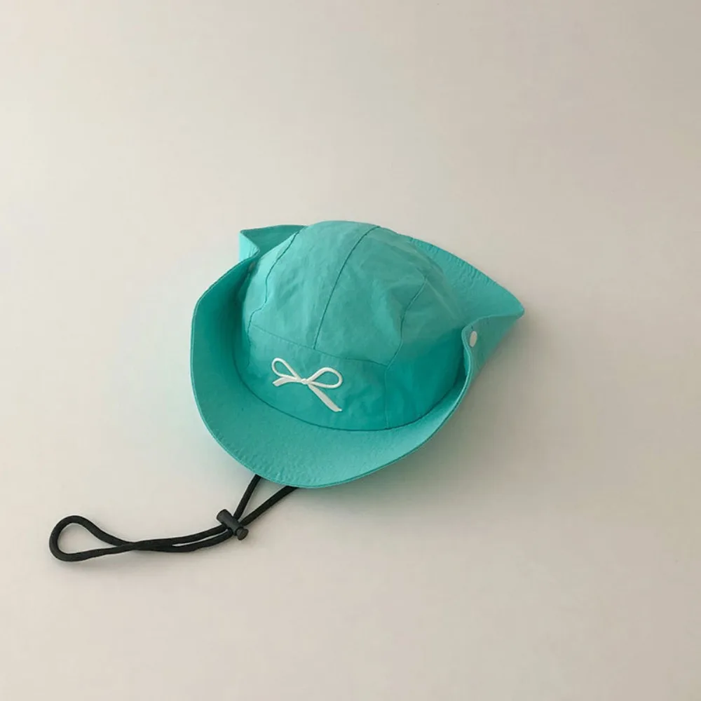 

Корейский стиль, шляпа-ведро ярких цветов, быстросохнущая летняя шляпа от солнца с вышивкой и защитой от УФ-лучей, шляпа от солнца, детская рыбацкая шляпа