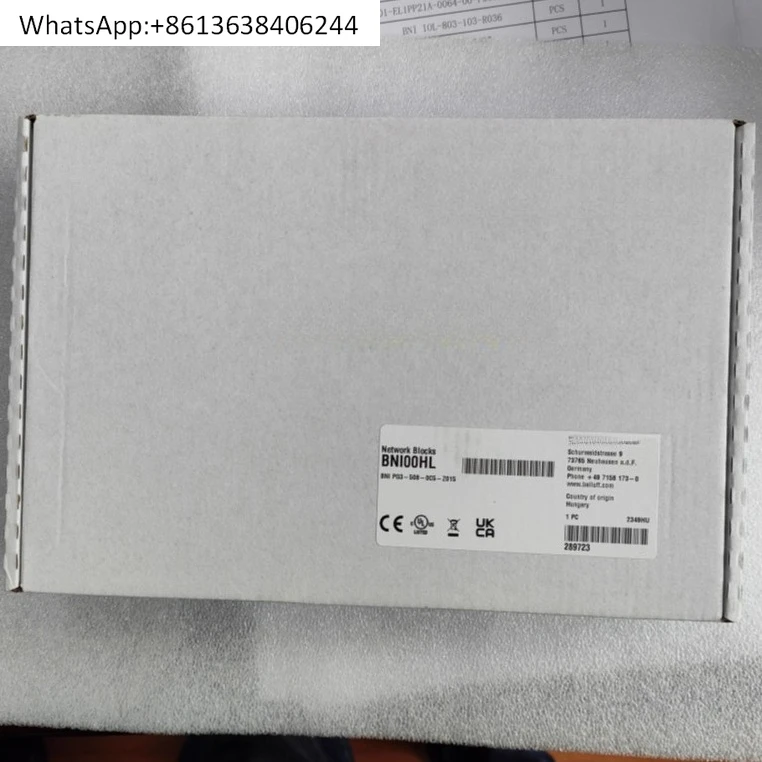 

BNI00HL BNI PG3-508-0C5-Z01 Новый оригинальный главный модуль-концентратор