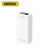 Remax Pd65W Qc22.5W Mobile Portable Power Banks 40000Mah Rpp-310 Fast Charging Type-C 2022 New Tablet/Laptop Powerbank 40000Mah