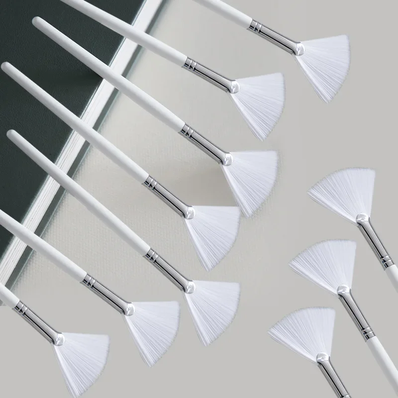 Glühwürmchen DIY Gesichtsmasken-Pinsel-Set, weiche Applikatorpinsel, Make-up-Werkzeuge, inklusive weichem Fächer, Gesichtspinsel, Säure-Applikatorpinsel