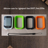 Silicone case With Screen Protector Cover Protective Film For iGPSPORT BCS200S BSC300T GPS Bike Computer Accessories