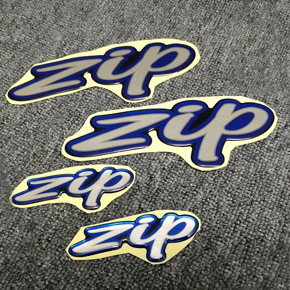 Für piaggio vespa zip 2t 4t 125 sp 50 100 50cc 3d emblem aufkleber aufkleber roller