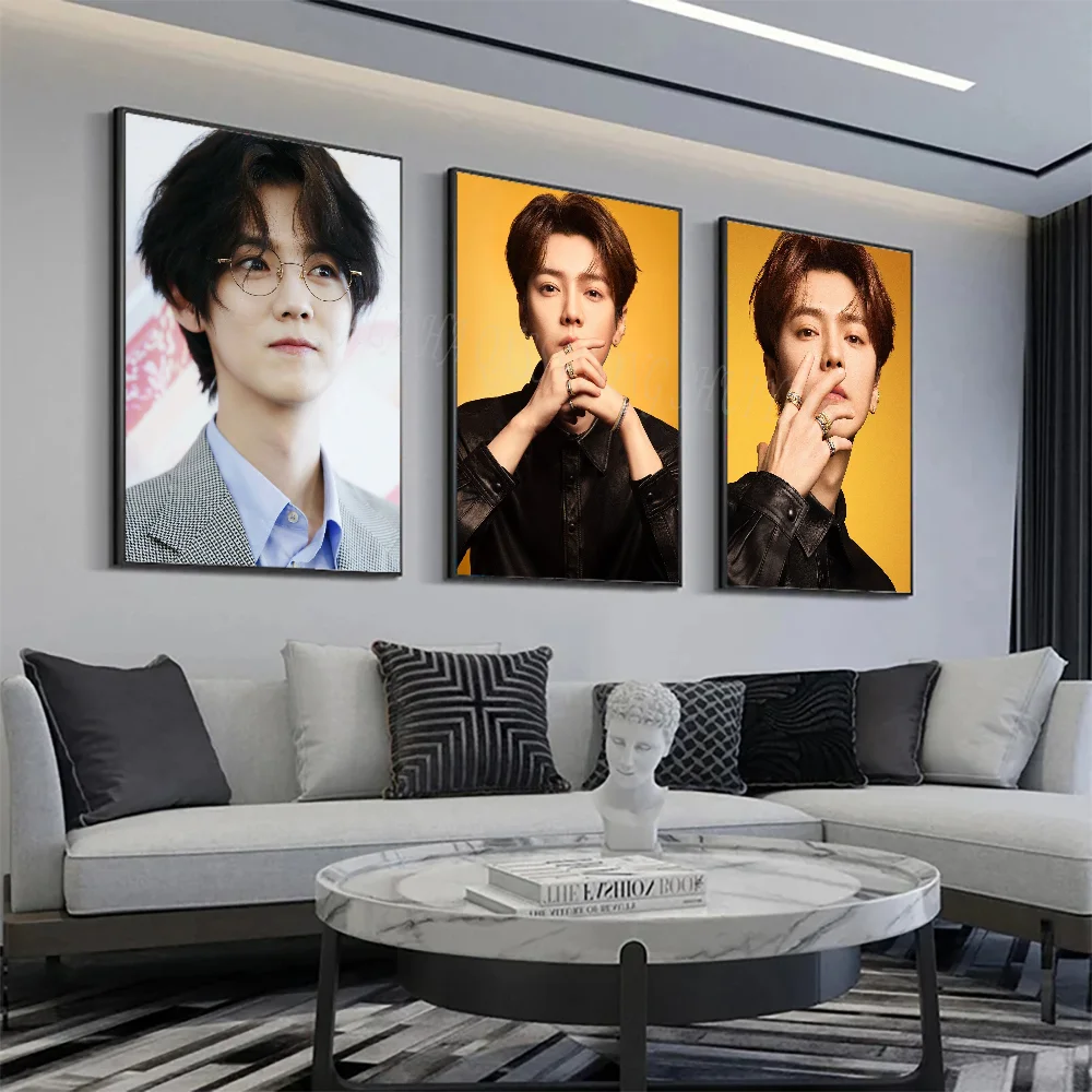 LUHAN Poster Wall Art Home Decor Room Decor Digital Painting Living Room Restaurant Kitchen Art