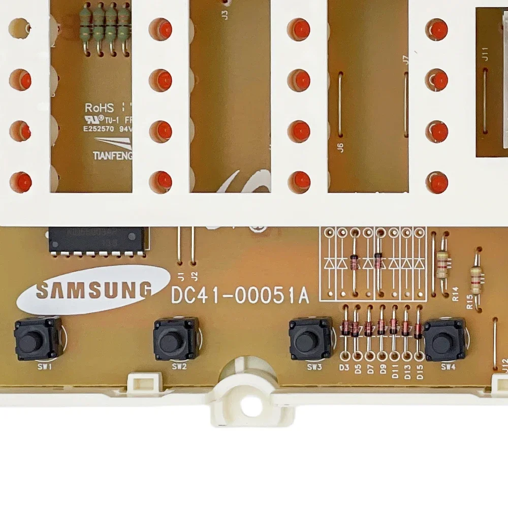 جديد DC41-00051A لوحة تحكم الكمبيوتر لأجزاء غسالة سامسونج الدائرة PCB