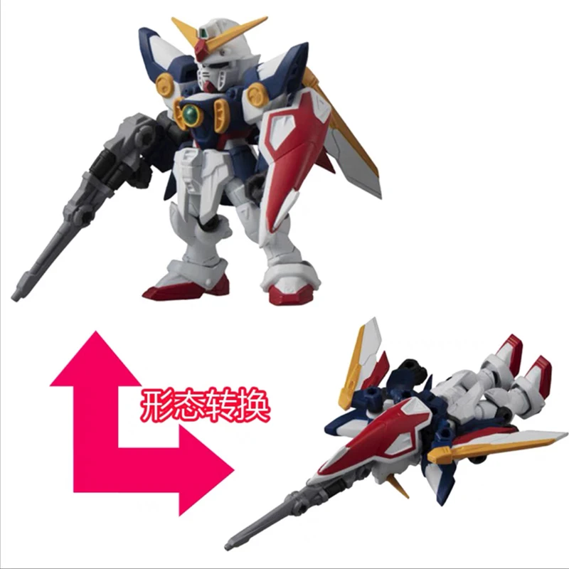 Bandai Gundam Gallery Candy Toys Mse14 Flying Wing Gundam Wage Assembly Model Kit Kids Gifts Toy Collection Action Figure Model
