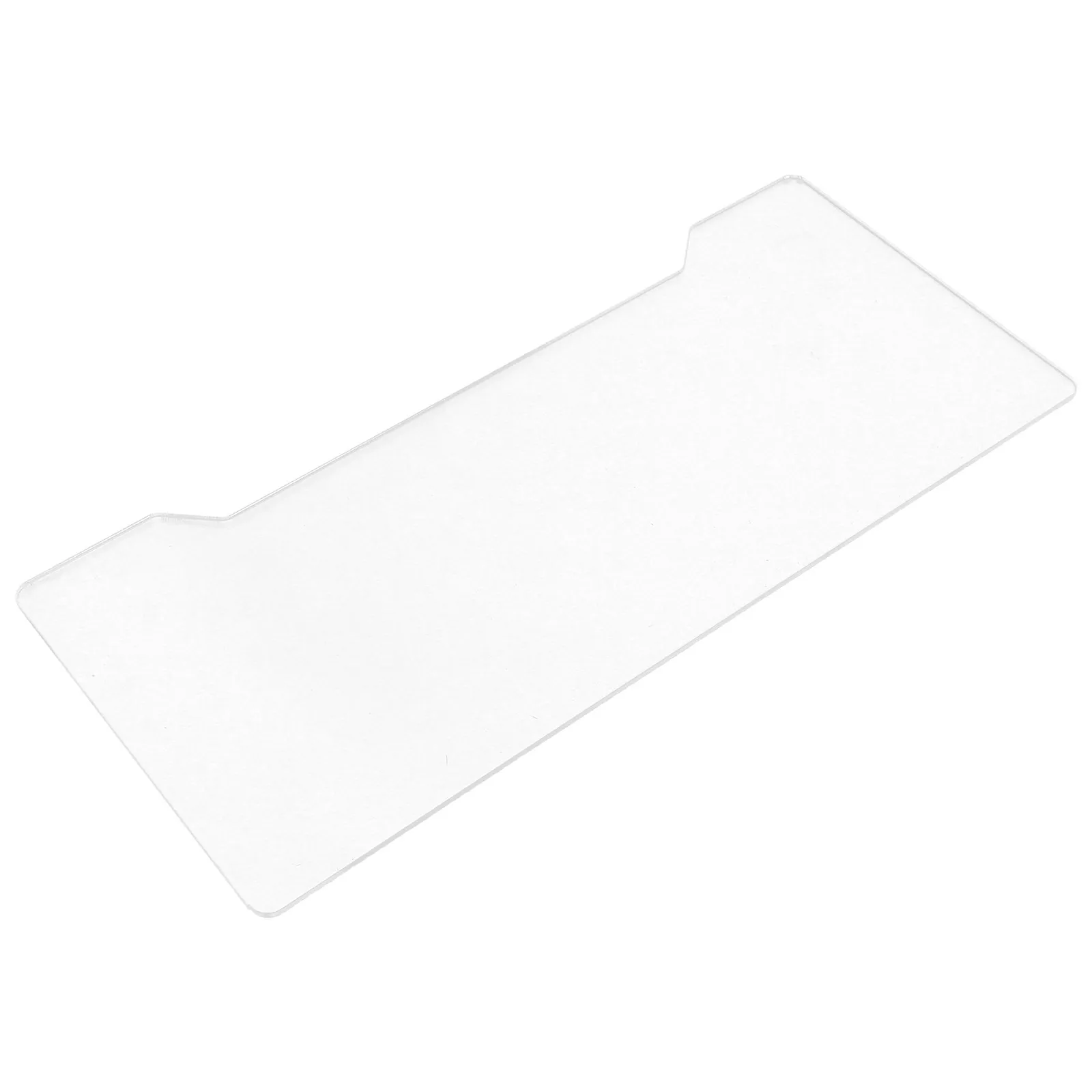Clear Transparent Acrylic Keyboard Cover Laptop Protector High Transparency Keyboard Shield Compatible for Apple