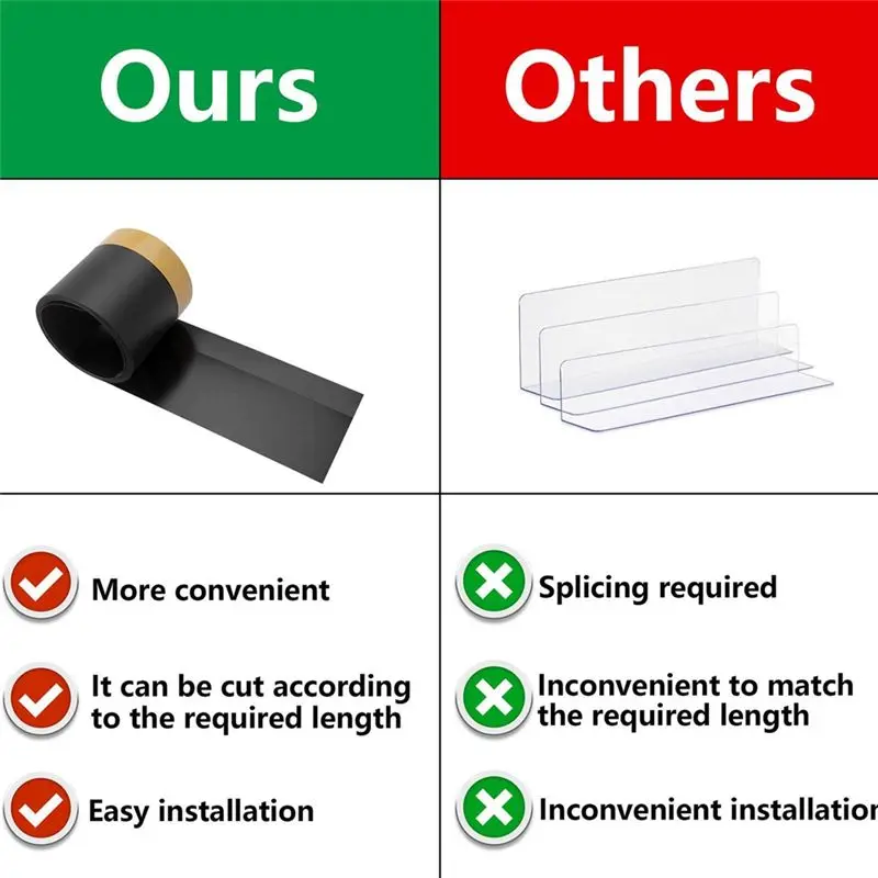 مانع أريكة SDFC تحت الأريكة، مانع أثاث أكثر سمكًا تحت الأريكة، توقف الأشياء الذهاب تحت الأريكة أو السرير المتين أ