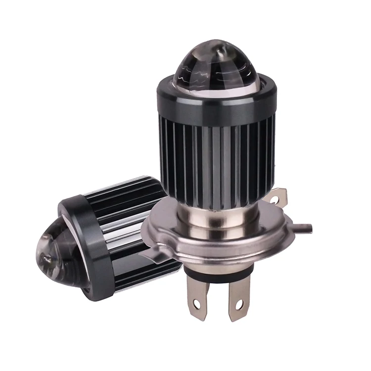 12 واط تيار مستمر 9 ~ 80 فولت دراجة نارية المصباح 1200LM LED الإضاءة 3200-6500 كيلو لمبة عالية شعاع انخفض العلوي Motobike سكوتر تشغيل ضوء