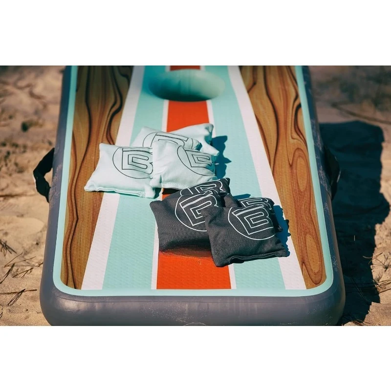 لعبة إيرو القابلة للنفخ في الفناء الخلفي للحفلات الكلاسيكية من كورنهول بين باج، مقاومة للماء في الهواء الطلق، ممتعة للعائلة، مناسبة للسفر #3