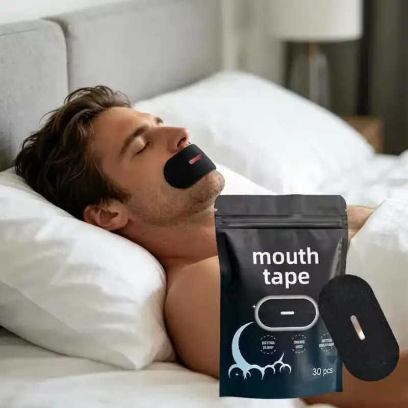 30Pcs Anti Snoring Sleep Strips Adhesive Tape Breathable Mouth Tape Sleep Accessories For Improving Sleep！..