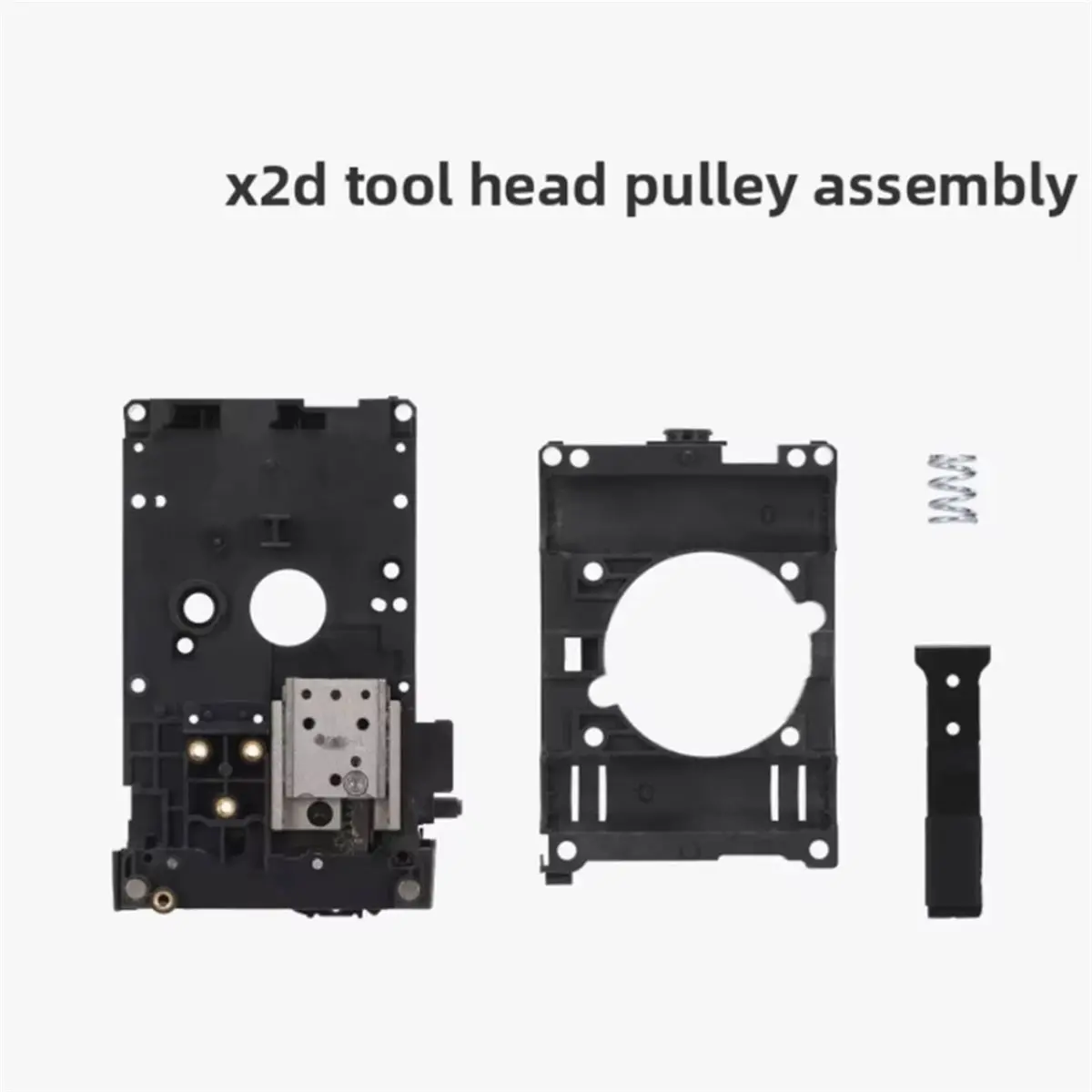 618 Mega Sale New Toolhead Carriage for Bambu Lab X2D Tool Head Pulley Assembly for Tuozhu X2D Printer Accessories