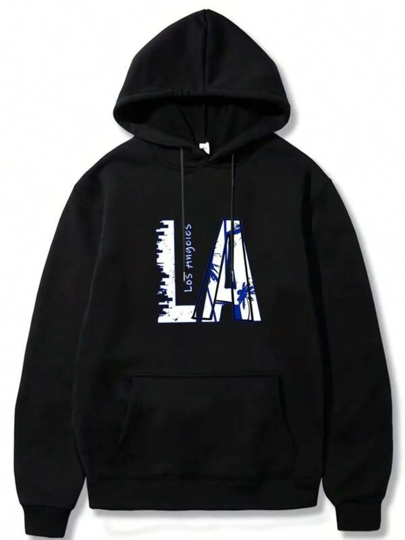 Sweat à capuche de style hip-hop, coupe ample, avec imprimé géométrique, idéal pour un look décontracté, doux et respirant, manches courtes, parfait pour le quotidien.