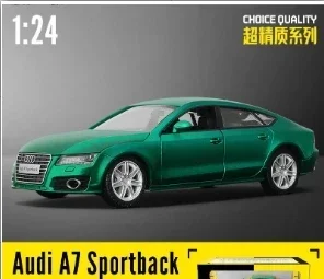 

1: 24 Audi A7 R8LMS racing alloy car model door opening children's toy boy gift