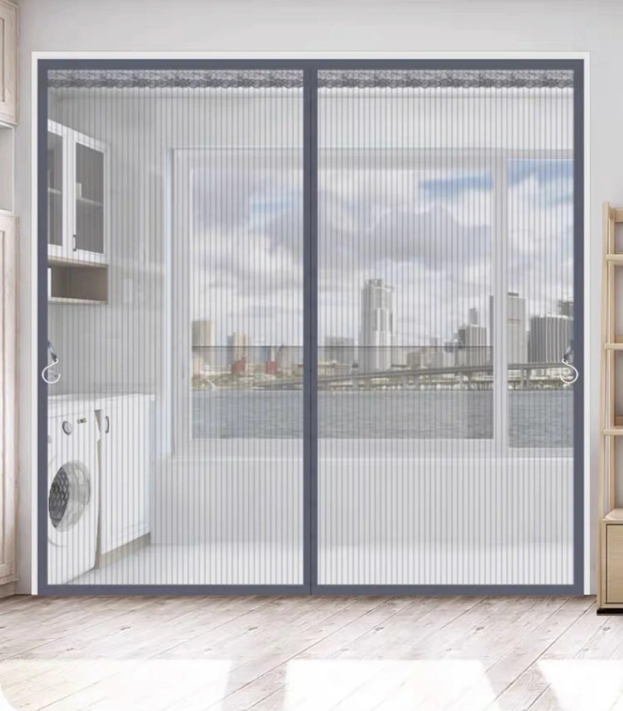Extra Large Grey Magnetic Scre - Home Security Door review and price