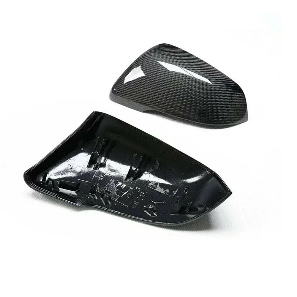 New！For BMW F40 F52 F53 F44 F45 F46 Z4 G29 X1 F48 F49 X2 F39 Toyota Supra A90 Side Rear View Cap Carbon Fiber Clip On Mirror Cov