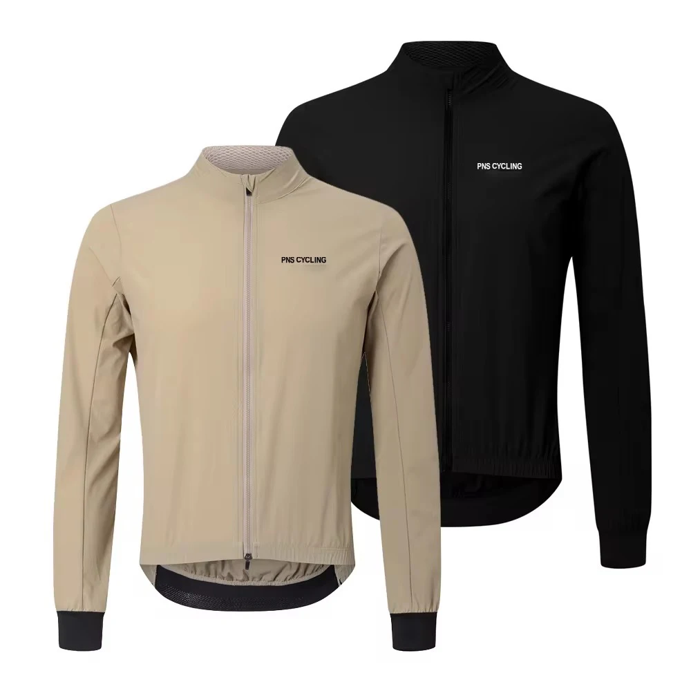 Men's Cycling Windproof Jacket Lightweight Waterproof Long Sleeve Jersey Mtb Bike Jacket Outdoor Cycling Windbreaker Clothes