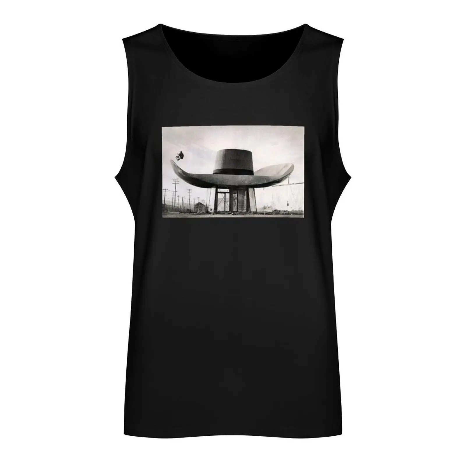 Hat and Boots with ollie photo in Georgetown, Seattle Tank Top t-shirt Men's Clothing