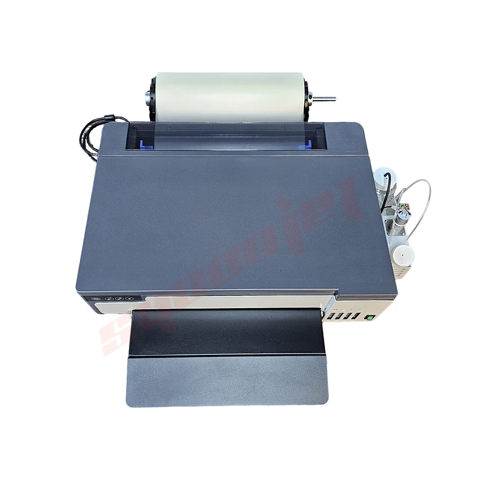 

A4 Small Size DTF Roll Printer L8058 Tshirt Printer Machine With 600ml DTF Ink With 1kg Powder