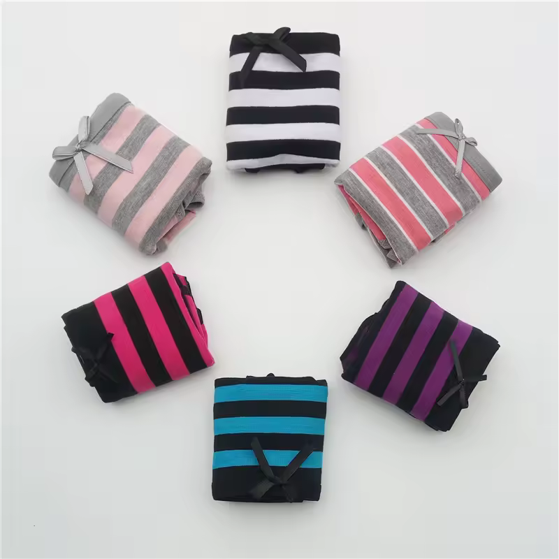 Women's cotton panties Girl Briefs Ms. cotton underwear bikini underwear sexy Ladies Briefs Free shipping 5 Pcs/set - Image 2