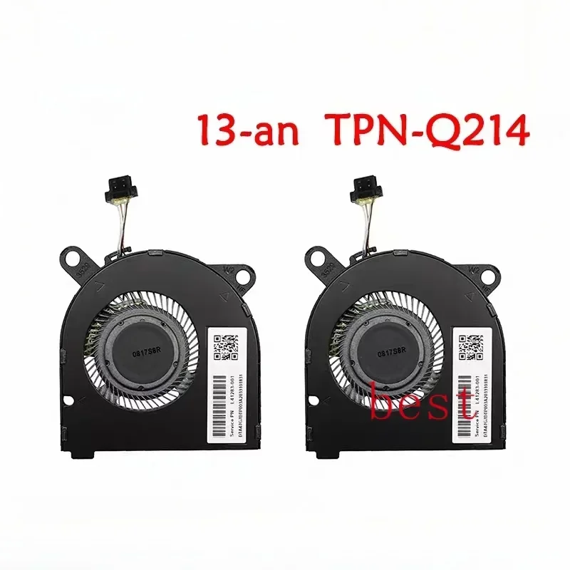 New  Suitable for HP 13 13-AN TPN-Q214 ND55C03-18C15 L41283-001 cooling fan