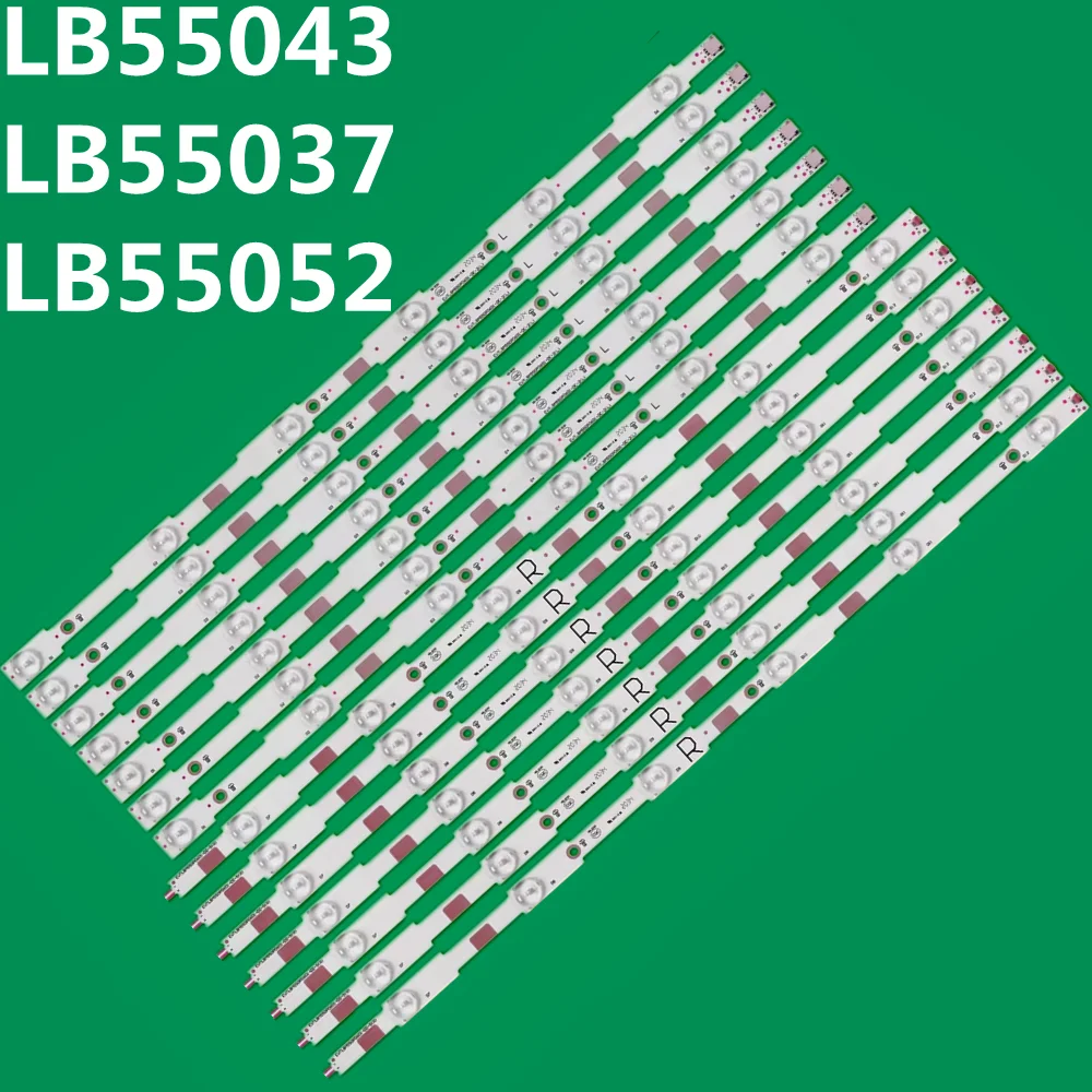 

LED Backlight Strip For 6lamps 55PUT4900 55PUT6101 55PUH6400 55PUH4900/88 55PUH6101 55PFF5650/T3 55PFF6650/T3 LB55037 LB55052