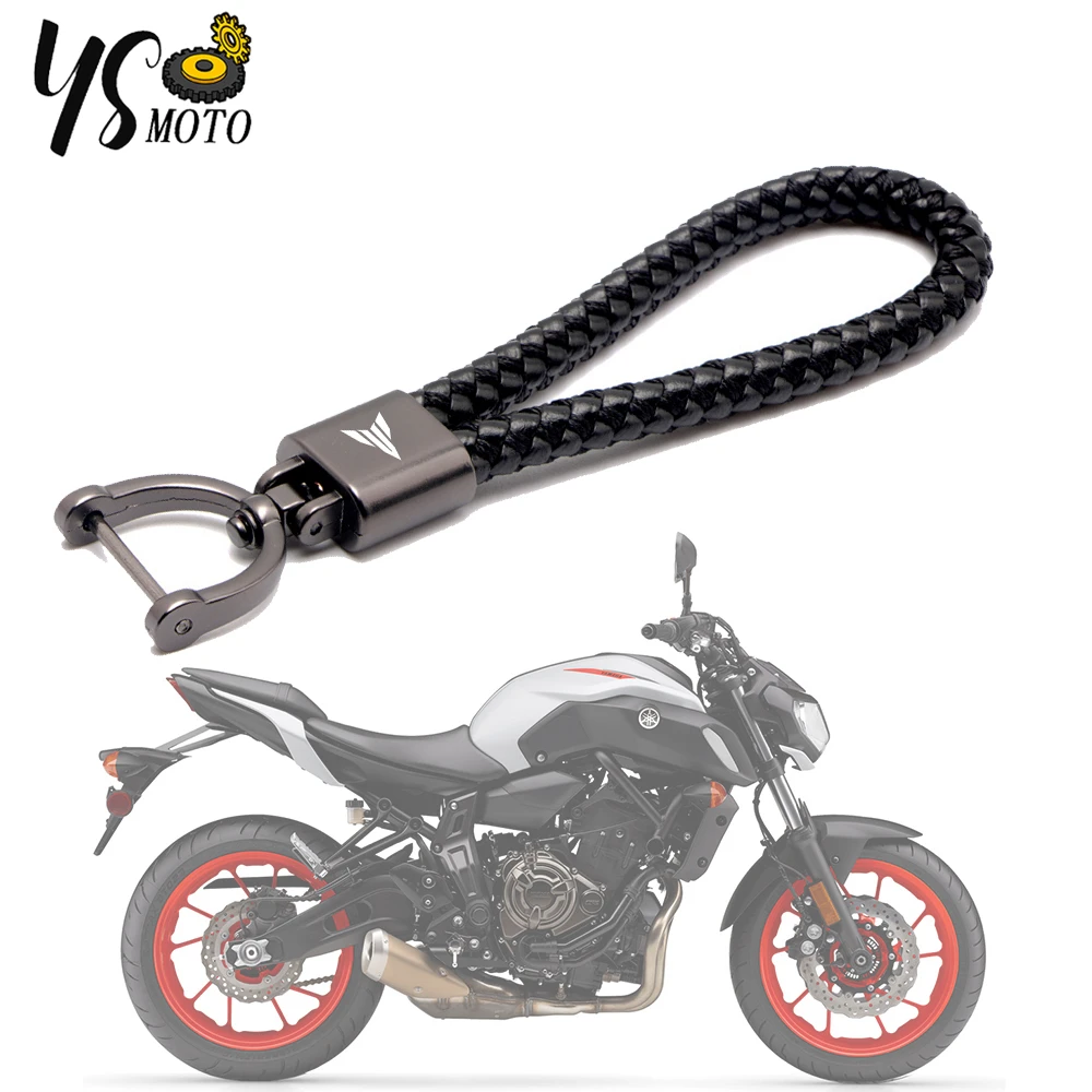 

Для Yamaha MT01, MT09, MT07, MT10, MT03, MT 01, 09, 07, 03, 10 искусственных элементов, задний логотип на мотоцикле, плетеный трос, брелок для ключей