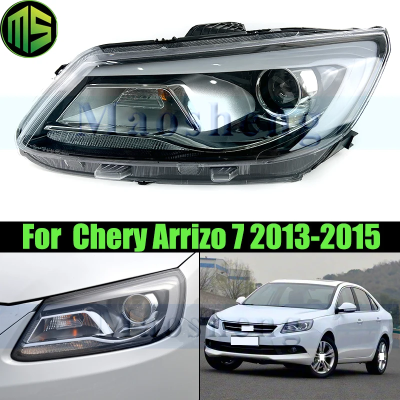 

Maosheng Front Bumper Head Light Head Lamp For Chery Arrizo 7 2013-2015 Headlamp Headlight Front Trun Signal Light
