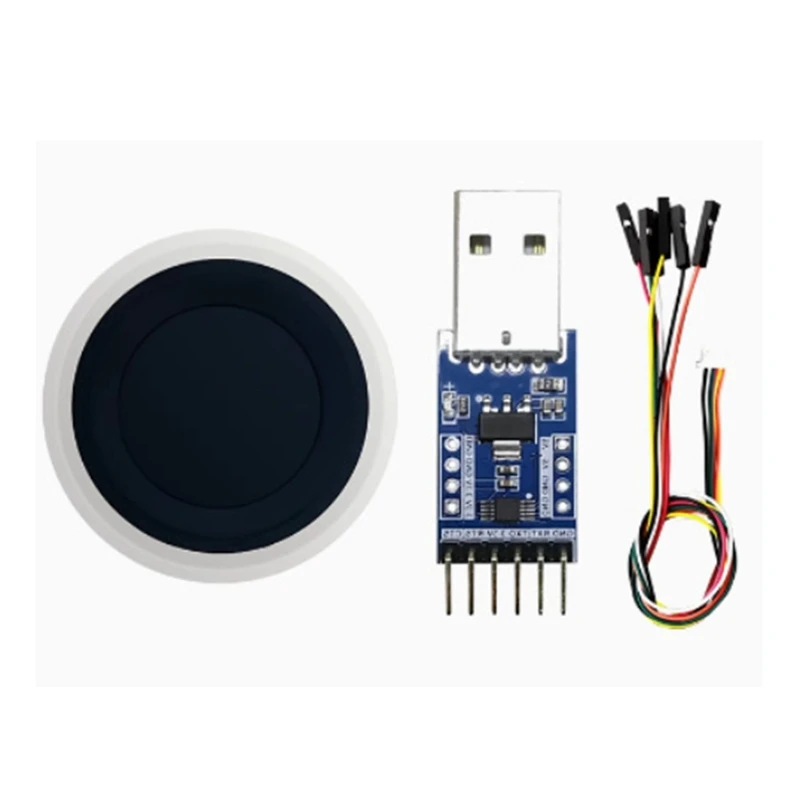 3.3V New Fingerprint Fast Recognition Module HLK-ZW101 Low Power Semi Fingerprint Sensor Access Control System