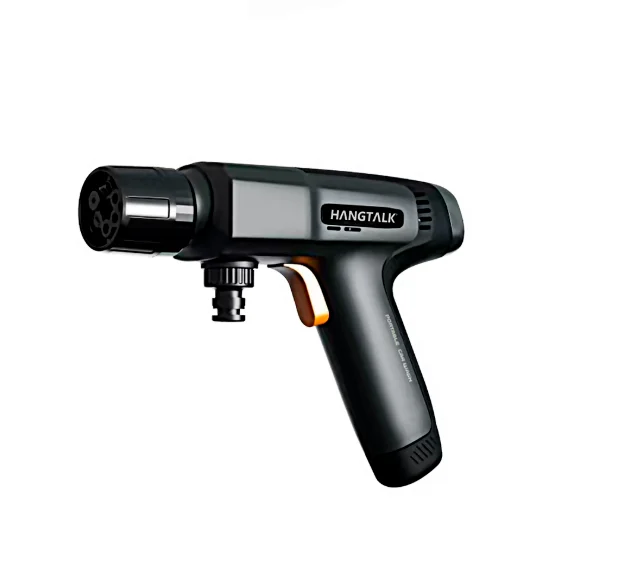 مسدس غسيل لاسلكي قابل للطي بقوة 15 بار عالي الضغط مع شحن بطارية ليثيوم USB من النوع C