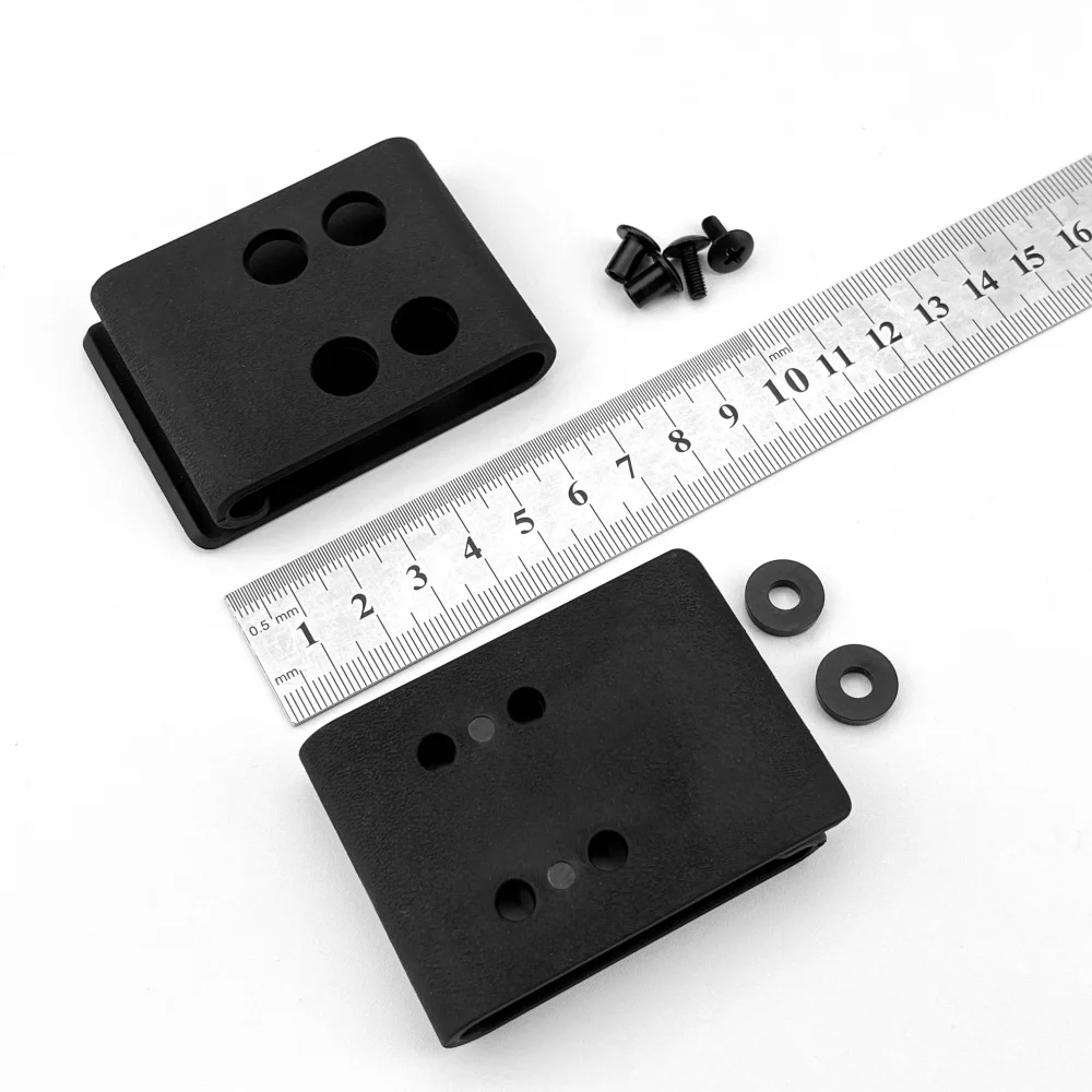 1 Piece DIY Knife Sheath Belt Clip Kydex Carry Clip with Screws Washers Knife Sheath DIY Accessory