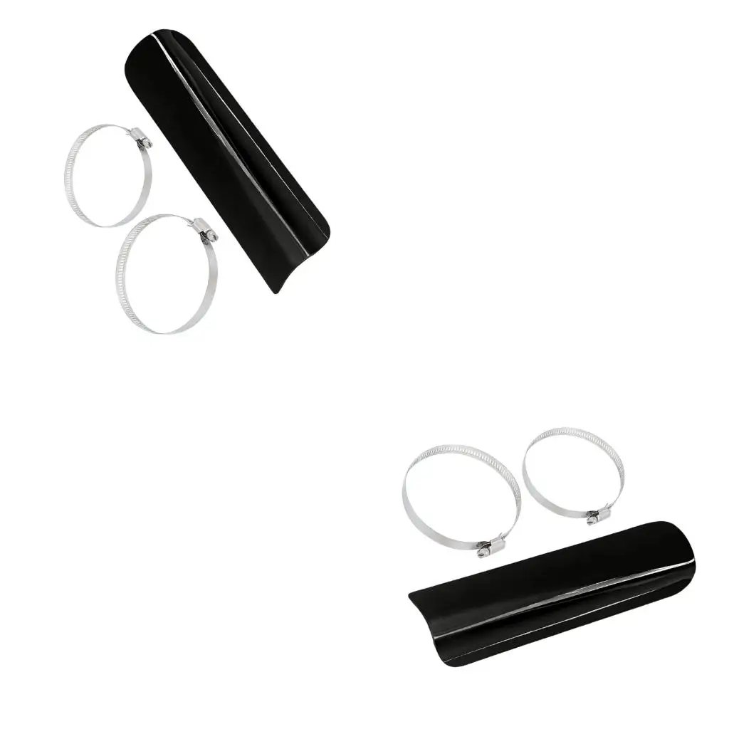 Metal Exhaust Pipe defender For Motorcycles Prevents Burning And Enhances Bike Appearance