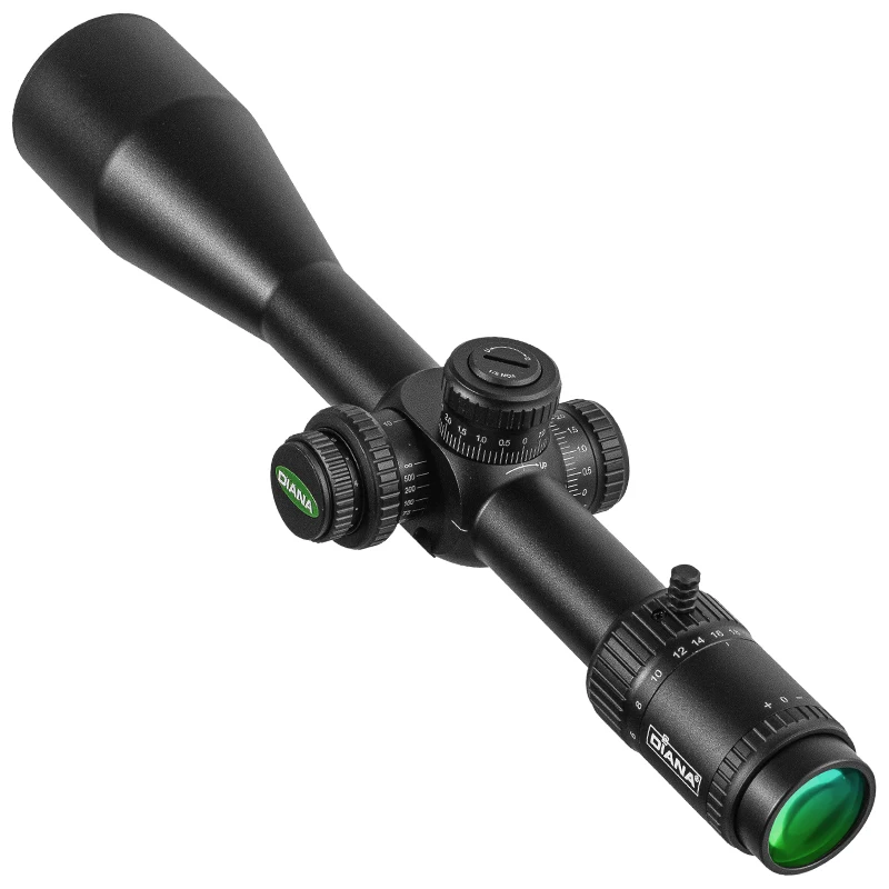 DIANA 6-24X50 SFIR FFP Scope pesawat fokus pertama berburu riflescope merah diterangi pandangan optik