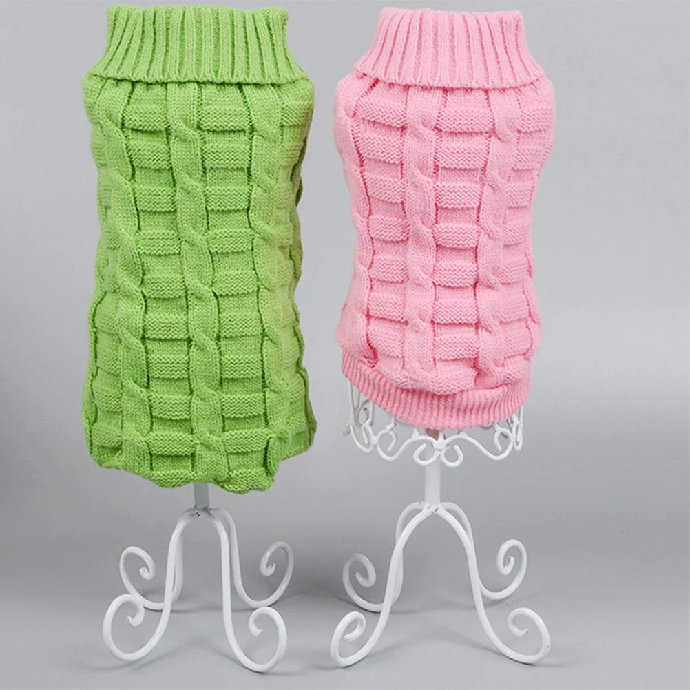 

Dog Sweater Clothing Doggie Costume Clothes Winter for Sweaters Puppies