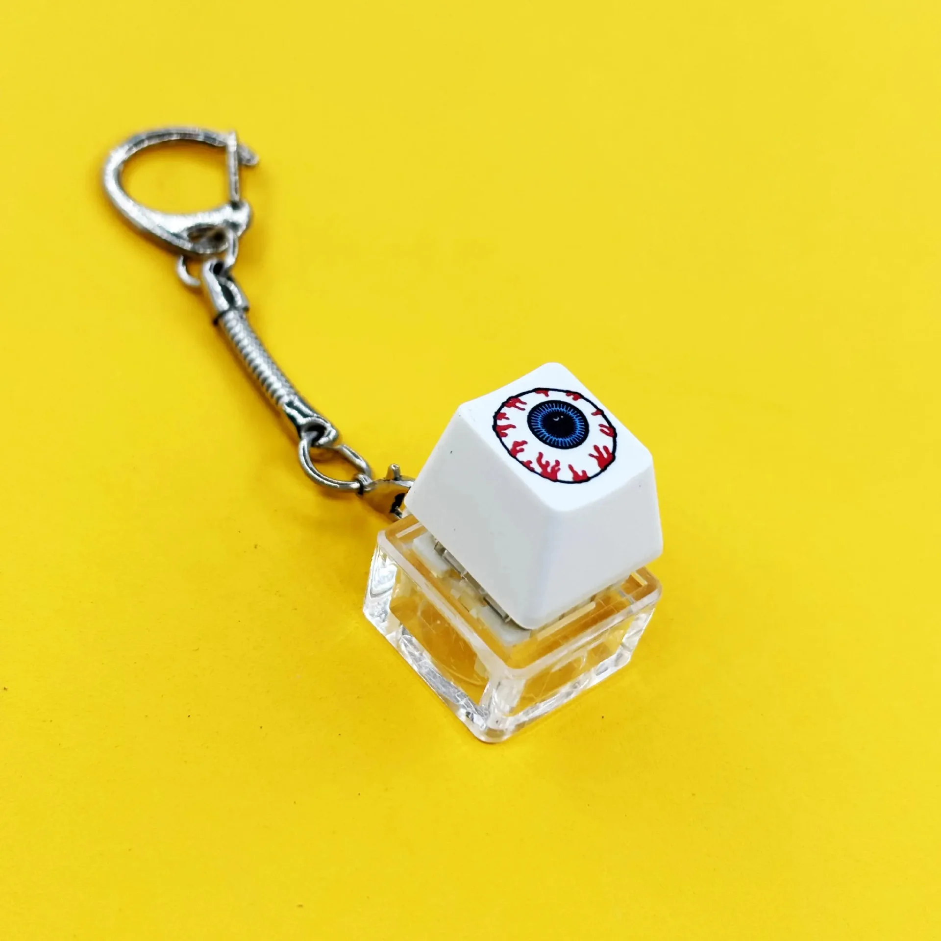 Cute cat paw keychain, keychain, fingertip stress relieving toy, cute and quirky mechanical keyboard, anime keychain, keycap