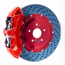 Sistemi di frenatura automatica a 6 pistoncini ad alte prestazioni pinza freno a 6 pistoncini GT6 per chevrolet silverado suburban corvette big brake kit