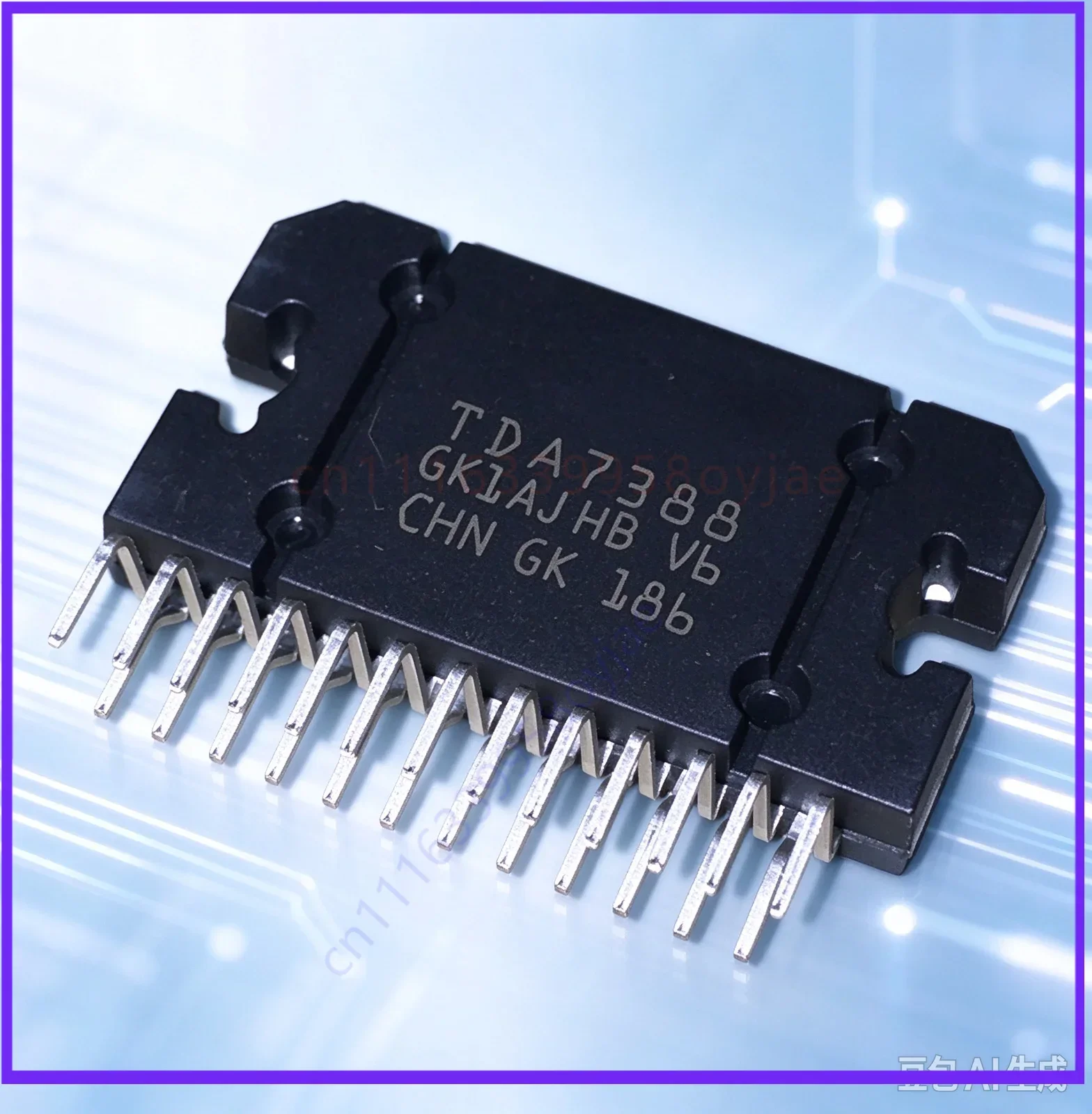 for TDA7388 TDA7386 TDA7850 TDA7851LF Car Audio Amplifier Chip ZIP25, New Imported  5pcs