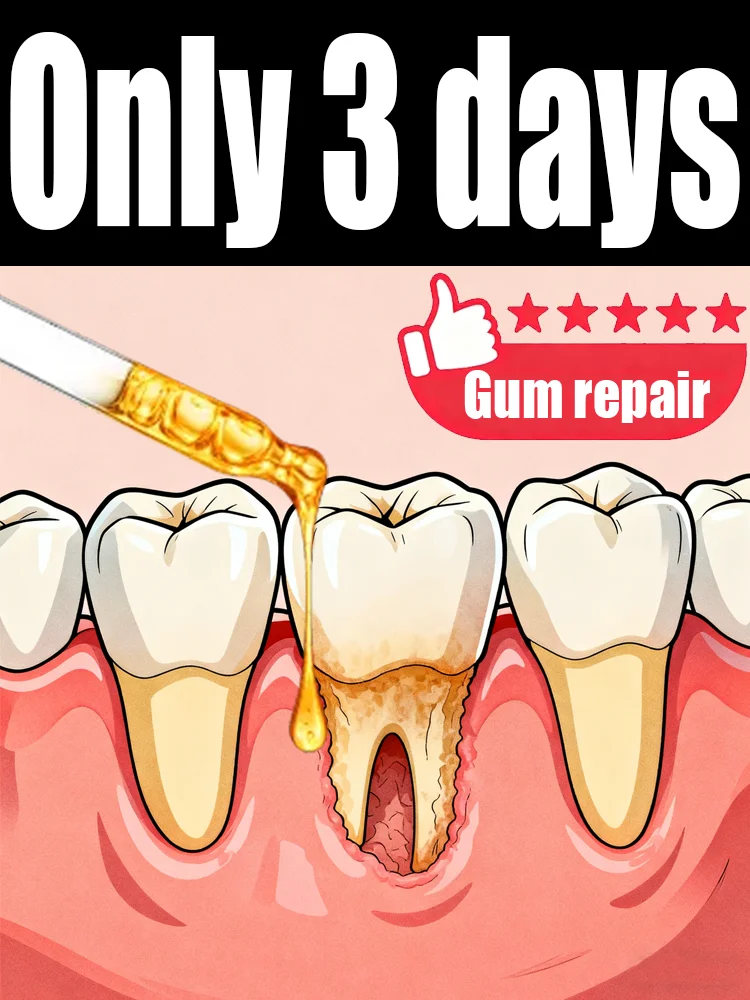 

With ease restore gum health and blanket teeth over a 7-day period