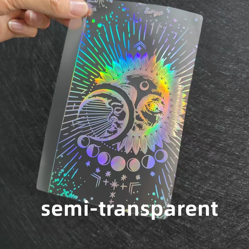 3D Glitter Back Film For Cutting Machine Universal Transparent Film Decorative Back Cover Sticker iPhone Screen Protector