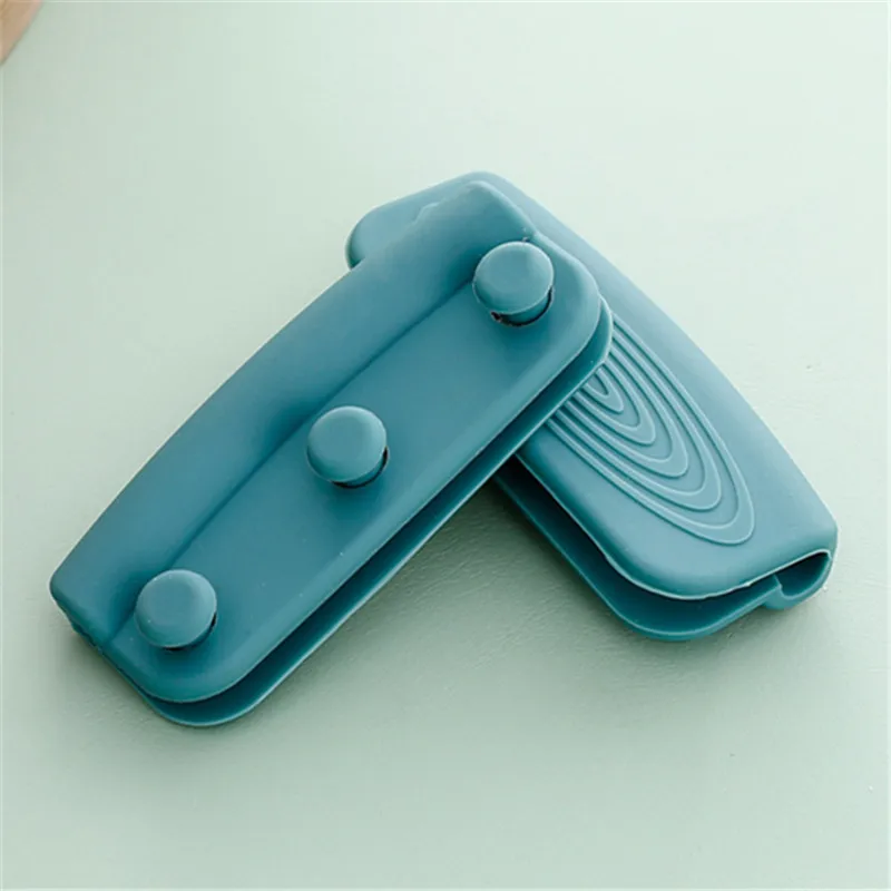 1Pair Heat Insulated Silicone Pot Handle Covers Anti-Scald Non-Slip Grips for Steamer Casserole Fry Pan Home Kitchen Daily Use view 5