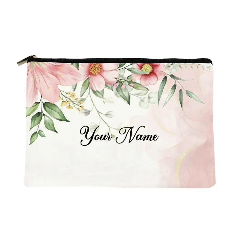 Personalized Custom Name Makeup Bag Gift for Tennis Lover Cosmetic Case Coach Gifts Purse Tennis Player Gift