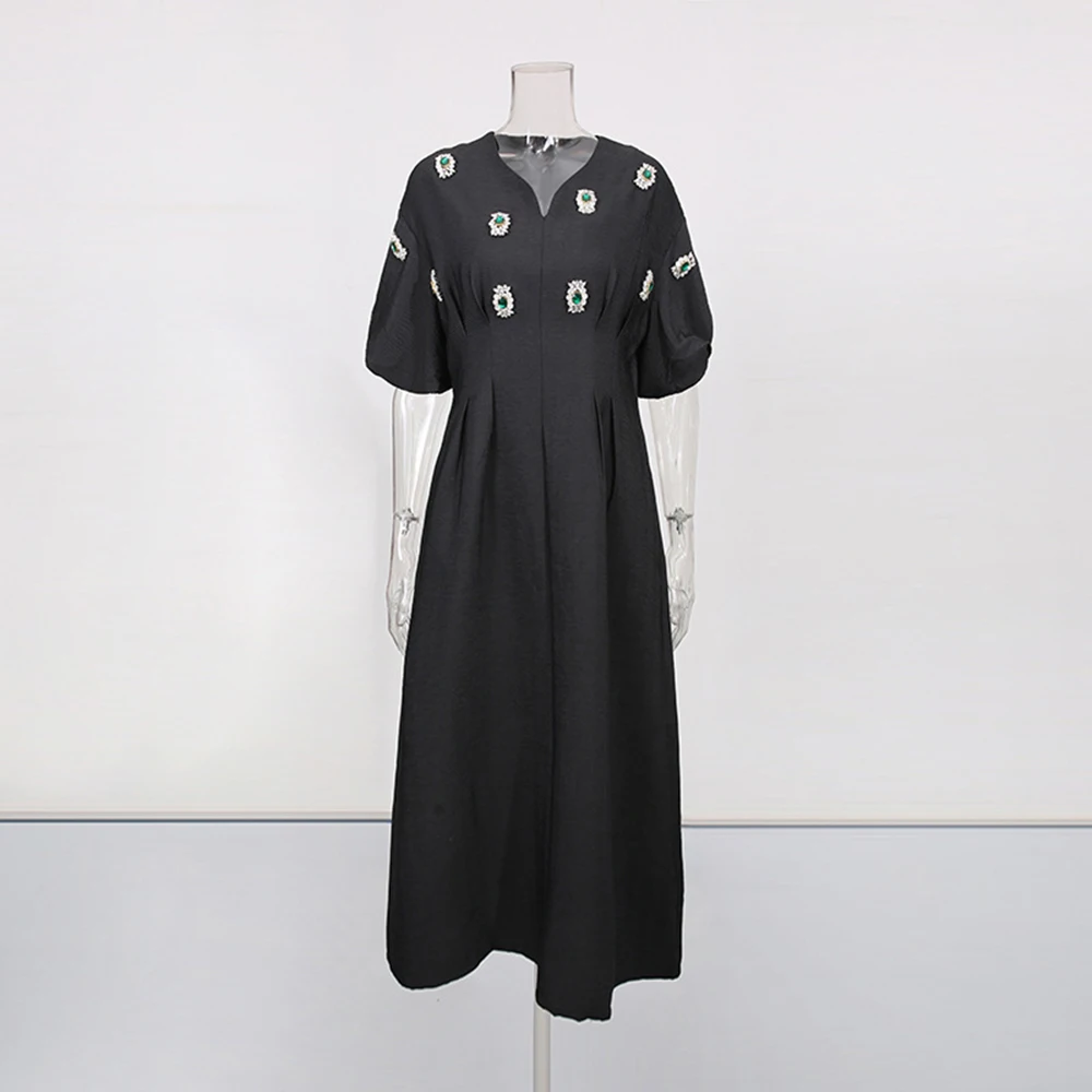 غير متناظرة أنيقة عارضة الماس الخامس الرقبة بلا أكمام قميص بالإضافة إلى حجم اللباس-GZXXX380 #1