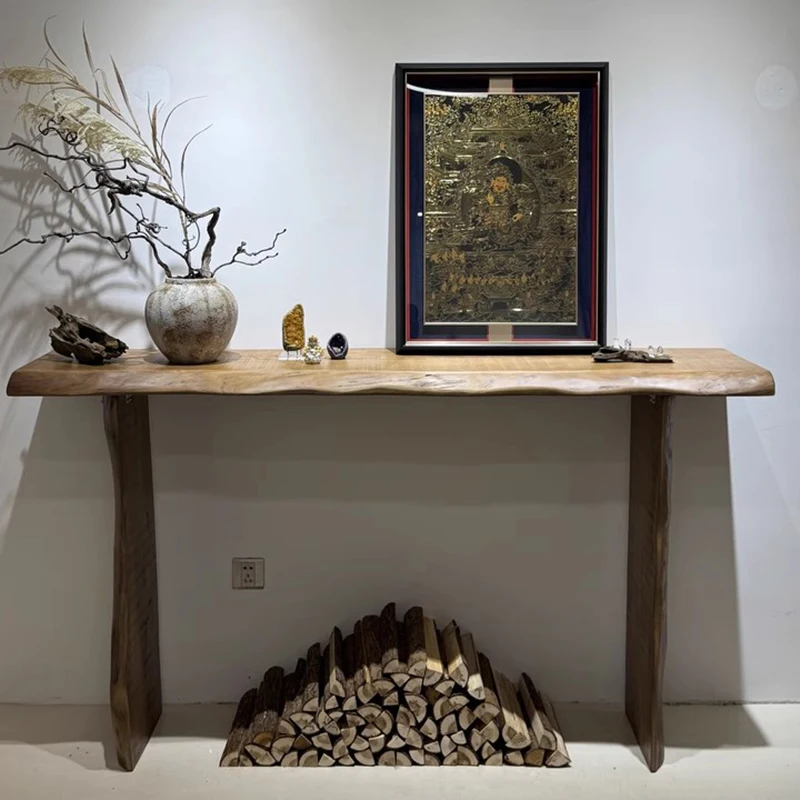 

Wabi Sabi Elegant Console Tables Industrial Glamour Postmodern Rustic Console Tables Mid Century Design Meuble Salon Furniture